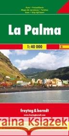La Palma Road Map 1:40 000  9783707904772 Freytag-Berndt - książka