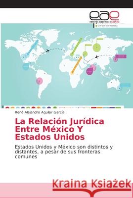 La Relación Jurídica Entre México Y Estados Unidos Aguilar García, René Alejandro 9786202169189 Editorial Académica Española - książka