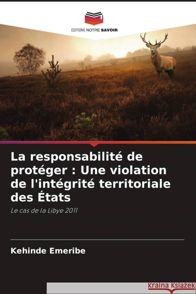 La responsabilit? de prot?ger: Une violation de l'int?grit? territoriale des ?tats Kehinde Emeribe 9786206893318 Editions Notre Savoir - książka