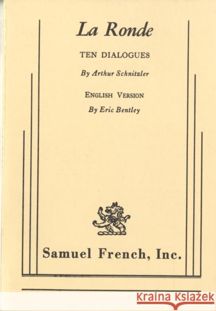 La Ronde Schnitzler 9780573611926 SAMUEL FRENCH LTD - książka