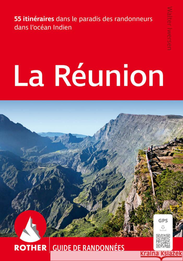 La Réunion (Guide de randonnées) Iwersen, Walter 9783763349951 Bergverlag Rother - książka