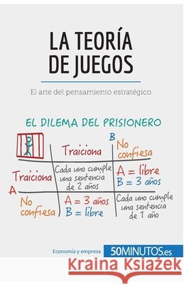 La teoría de juegos: El arte del pensamiento estratégico 50minutos 9782806286109 5minutos.Es - książka