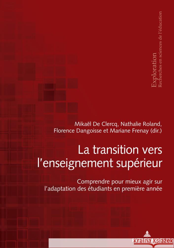 La transition vers l'enseignement supérieur  9782875748546 Peter Lang - książka