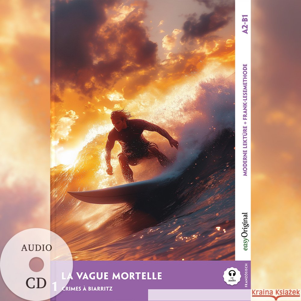 La Vague mortelle - Französische Krimi-Lektüre A2-B1 (+ Audio-CD), m. 1 Audio, m. 1 Audio-CD, m. 1 Audio Delaunay, Louise 9783991687351 EasyOriginal - książka