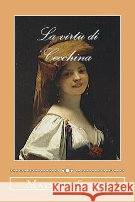 La virtù di Cecchina Lefebvre, Jules 9781981206698 Createspace Independent Publishing Platform - książka