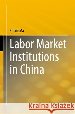 Labor Market Institutions in China Xinxin Ma 9789819761555 Springer - książka