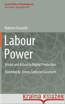 Labour Power: Virtual and Actual in Digital Production Roberto Ciccarelli 9783030708610 Springer - książka