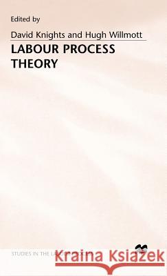 Labour Process Theory  9780333440384 PALGRAVE MACMILLAN - książka