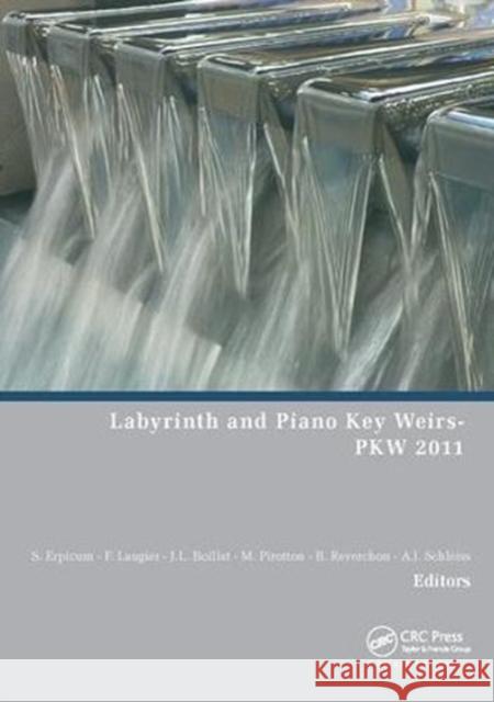 Labyrinth and Piano Key Weirs  9781138115385 Taylor and Francis - książka