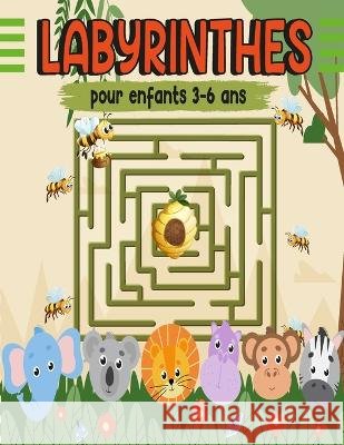 Labyrinthes pour enfants 3-6 ans: Une Aventure labyrinthique amusante Cher Gaoui   9798397652018 Independently Published - książka
