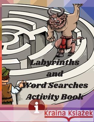 Labyrinths and Word Searches Activity Book: Amazing book extra large world search, mazes and Activity Book Avin Tovir 9783755114536 Victor - książka