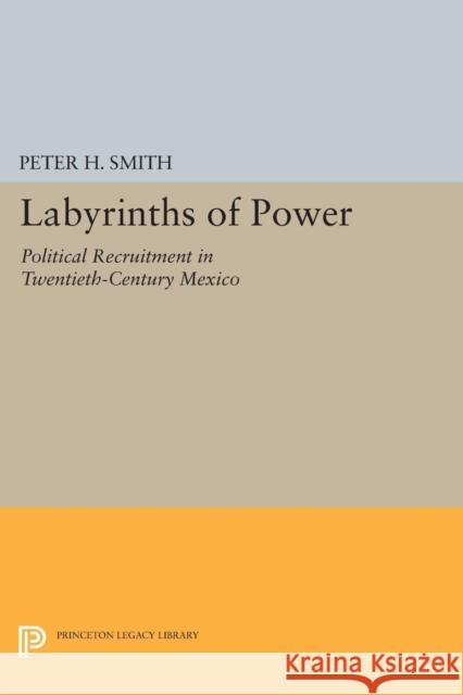 Labyrinths of Power: Political Recruitment in Twentieth-Century Mexico Peter H. Smith 9780691608136 Princeton University Press - książka