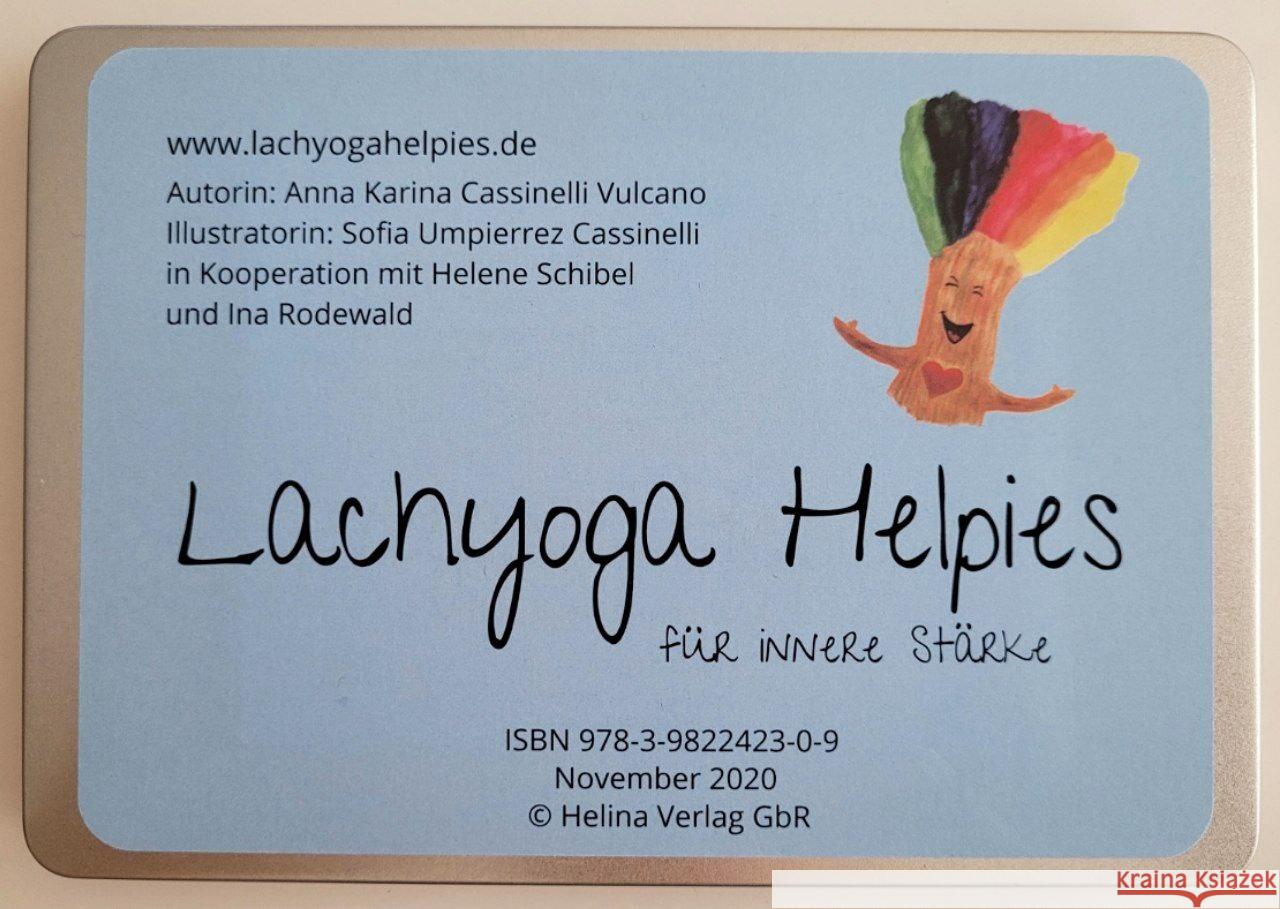 Lachyoga Helpies für innere Stärke Cassinelli Vulcano, Anna Karina 9783989428676 Nova MD - książka