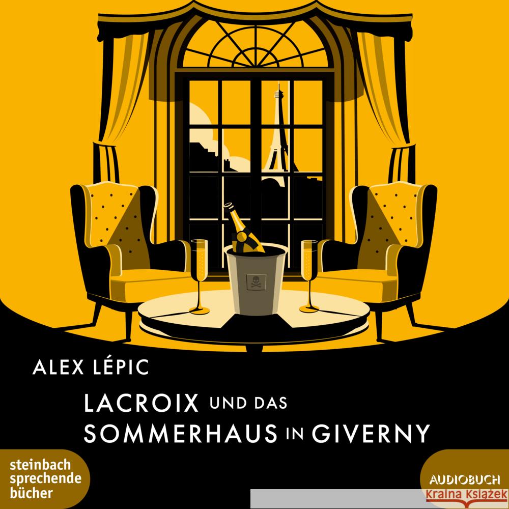Lacroix und das Sommerhaus in Giverny, 1 Audio-CD, MP3 Lépic, Alex 9783987590207 Steinbach sprechende Bücher - książka