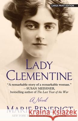 Lady Clementine Marie Benedict 9781432872786 Large Print Press - książka