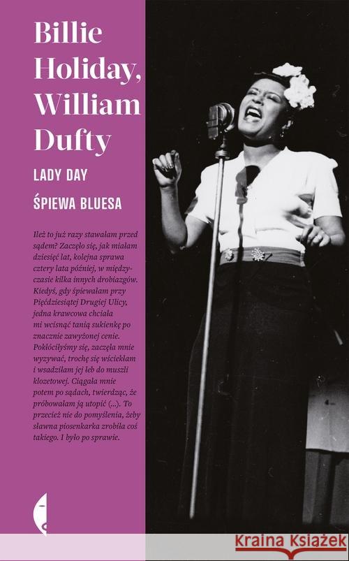 Lady Day śpiewa bluesa Holiday Billie Dufty William 9788380494305 Czarne - książka