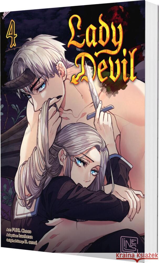 Lady Devil 4 B. cenci, hanheun 9783551630568 C Lines - książka
