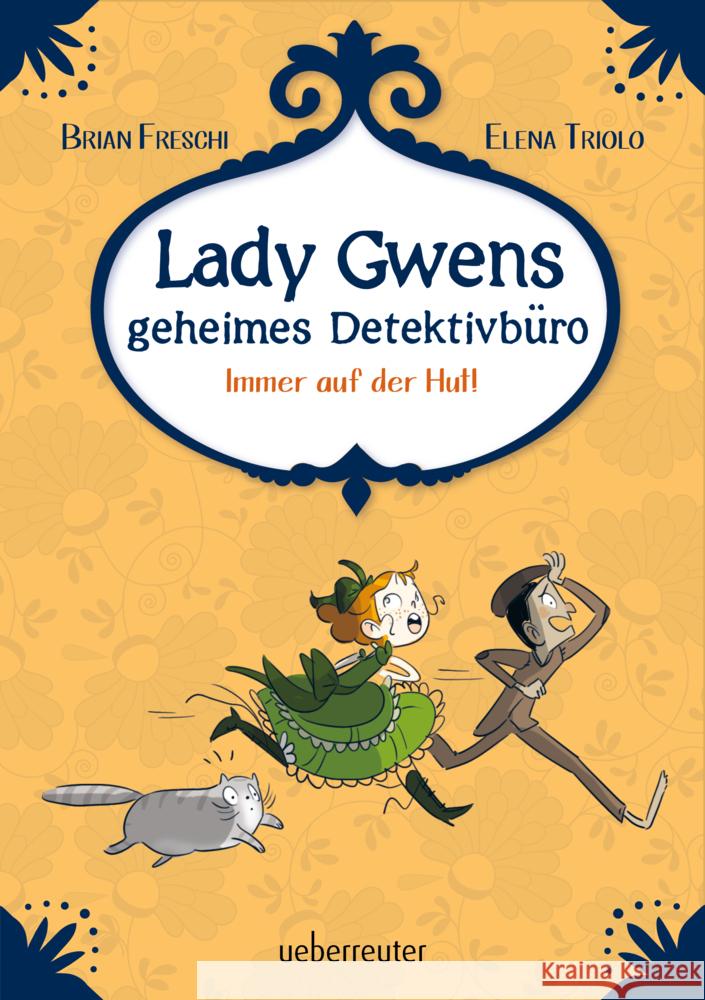 Lady Gwens geheimes Detektivbüro Freschi, Brian 9783764153045 Ueberreuter - książka