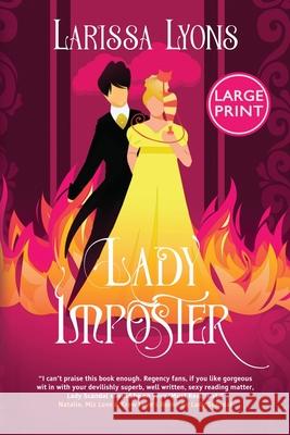 Lady Imposter: Humorous Mistaken Identities Hot Regency Novel Larissa Lyons 9781949426397 Literary Madness - książka