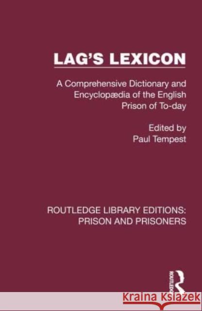 Lag's Lexicon  9781032574608 Taylor & Francis Ltd - książka