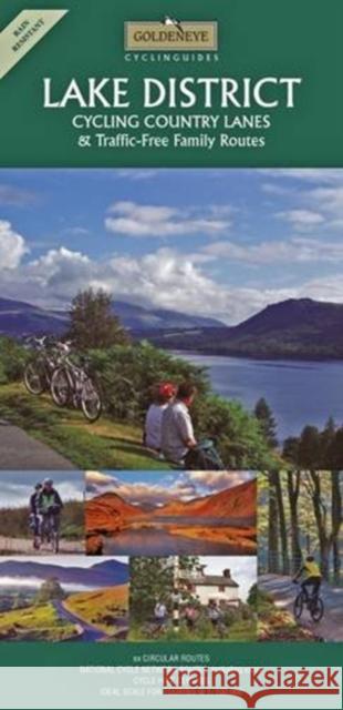 Lake District: Cycling Country Lanes Al Churcher 9781859651841 Goldeneye - książka