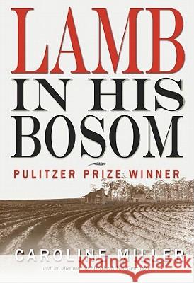 Lamb in His Bosom Caroline Miller Elizabeth Fo 9781561456017 Peachtree Publishers - książka