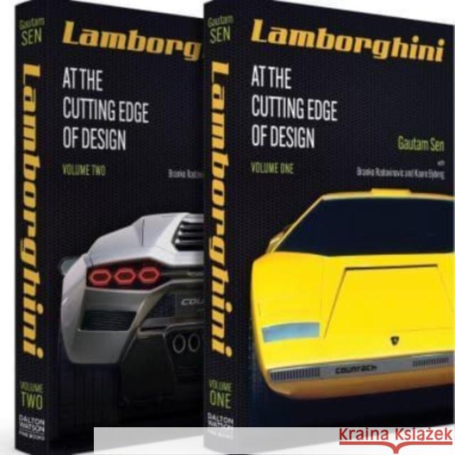 Lamborghini: At the Cutting Edge of Design Gautam Sen Kaare Byberg Branko Radovinovic 9781854433176 Dalton Watson Fine Books - książka