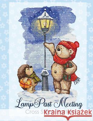Lamppost Meeting Cross Stitch Pattern Stitchx Cros 9781723934421 Independently Published - książka