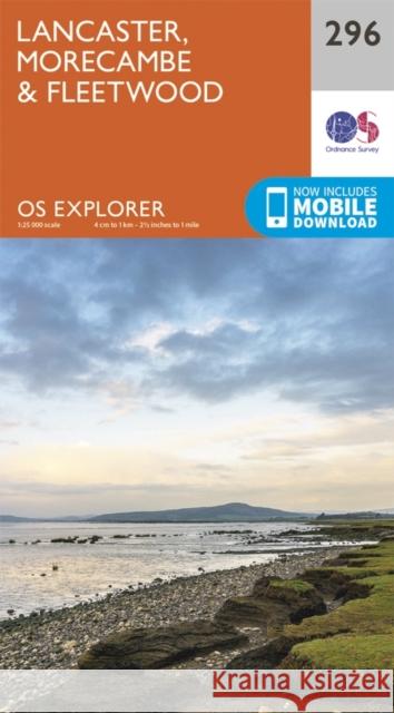 Lancaster, Morecambe and Fleetwood Ordnance Survey 9780319245484 Ordnance Survey - książka