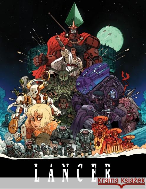 Lancer TTRPG Core Rulebook Miguel Lopez 9781506742915 Dark Horse Comics,U.S. - książka