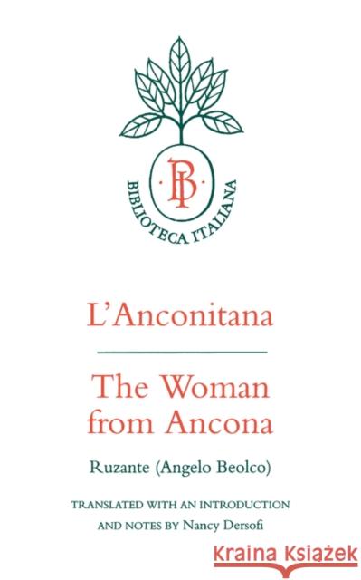 L'Anconitana = The Woman from Ancona Ruzante 9780520085268 University of California Press - książka