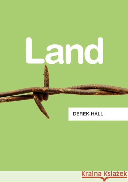 Land Derek Hall 9780745652771 BLACKWELL PUBLISHERS - książka
