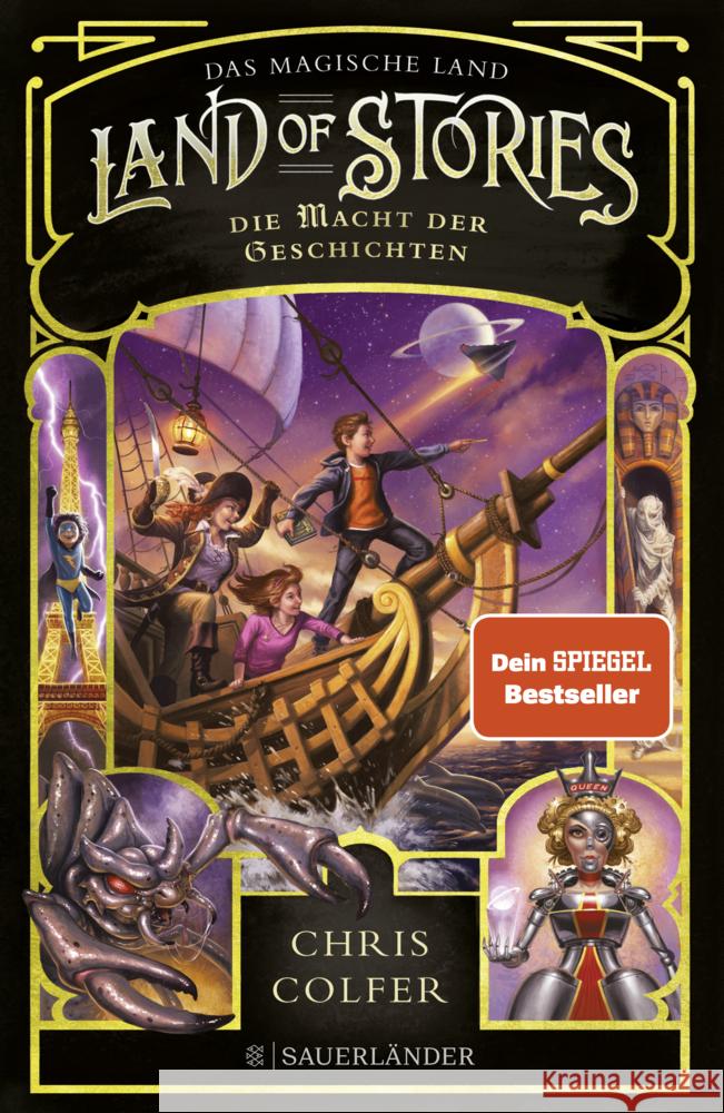 Land of Stories: Das magische Land - Die Macht der Geschichten Colfer, Chris 9783737357890 FISCHER Sauerländer - książka