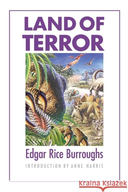 Land of Terror Edgar Rice Burroughs Roy G. Krenkel Anne Harris 9780803262652 Bison Books - książka