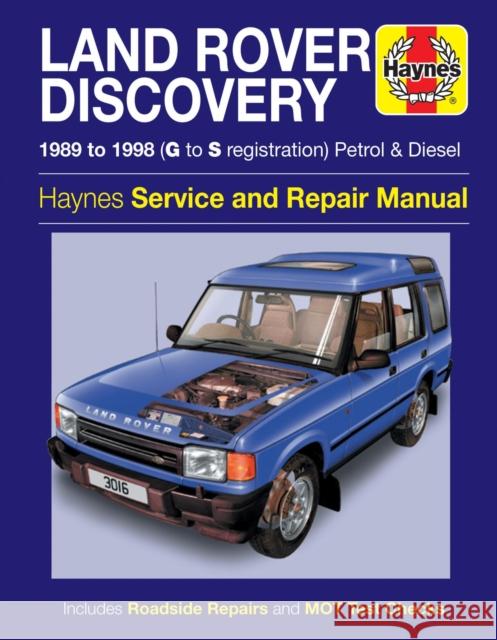 Land Rover Discovery Petrol And Diesel Haynes Publishing 9781785213304 HAYNES MANUALS - książka