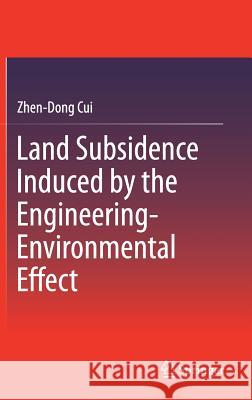 Land Subsidence Induced by the Engineering-Environmental Effect Zhen-Dong Cui 9789811080395 Springer - książka