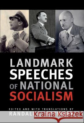 Landmark Speeches of National Socialism Randall L. Bytwerk 9781603440158 Texas A&M University Press - książka