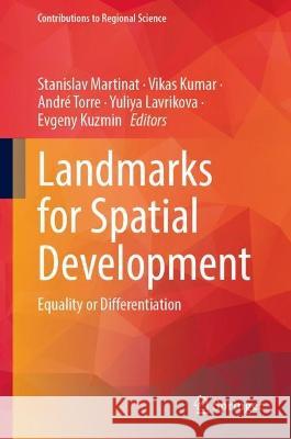 Landmarks for Spatial Development  9783031373480 Springer Nature Switzerland - książka