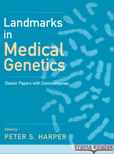 Landmarks in Medical Genetics Harper 9780195159301  - książka