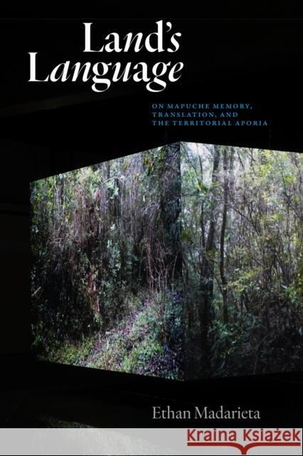 Land's Language Ethan Madarieta 9798899480102 Northwestern University Press - książka