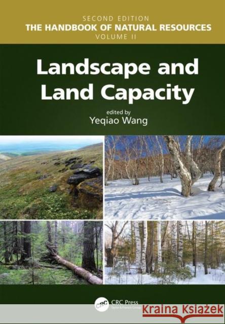 Landscape and Land Capacity Yeqiao Wang 9781138334083 CRC Press - książka