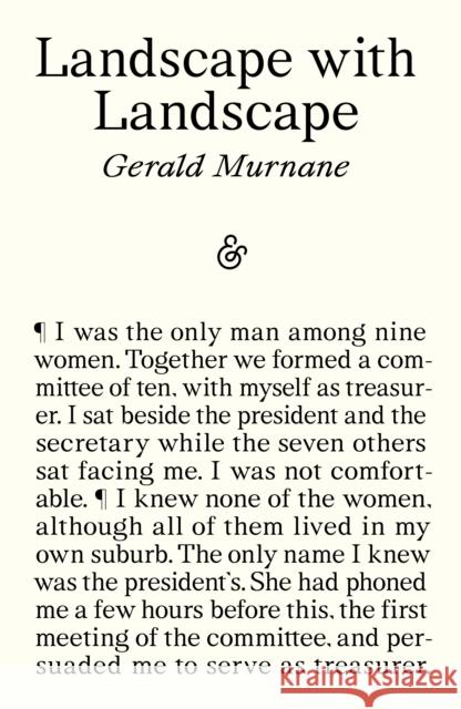 Landscape with Landscape Gerald Murnane 9781916751378 And Other Stories - książka