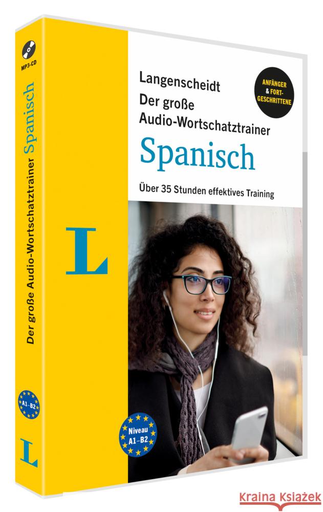 Langenscheidt Der große Audio-Wortschatztrainer Spanisch  9783125635524 Langenscheidt bei PONS - książka