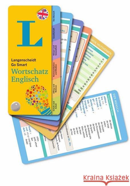 Langenscheidt Go Smart Wortschatz Englisch - Fächer  9783125633087 Langenscheidt bei PONS - książka