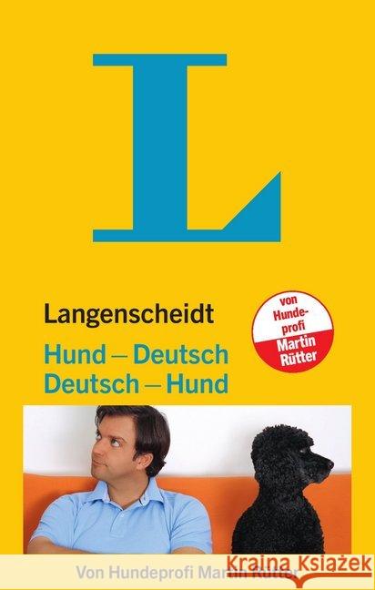 Langenscheidt Hund-Deutsch/Deutsch-Hund Rütter, Martin 9783125140578 Langenscheidt bei PONS - książka