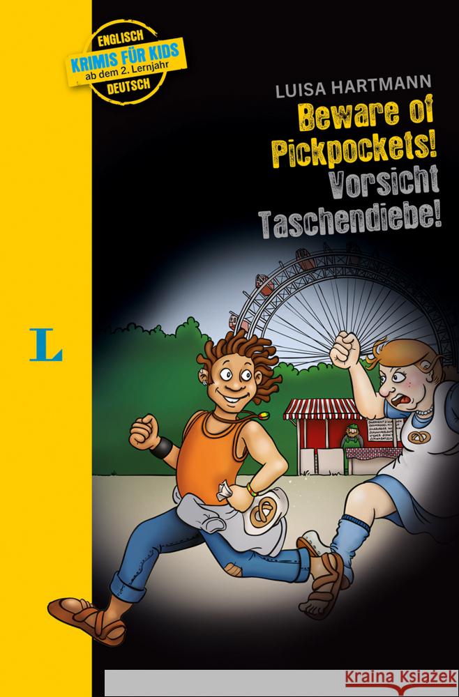 Langenscheidt Krimis für Kids - Beware of Pickpockets! - Vorsicht Taschendiebe! Hartmann, Luisa 9783125634305 Langenscheidt bei PONS - książka