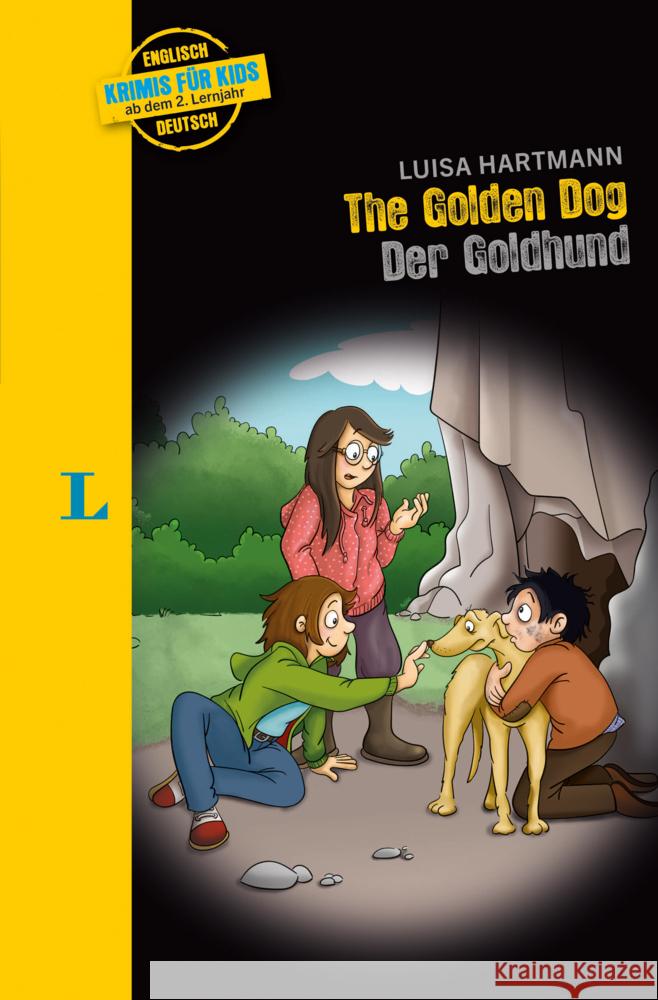 Langenscheidt Krimis für Kids - The Golden Dog - Der Goldhund Hartmann, Luisa 9783125634572 Langenscheidt bei PONS - książka