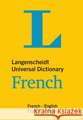 Langenscheidt Universal Dictionary French: English-French / French-English Langenscheidt Editorial Team 9783125140356 Langenscheidt bei PONS - książka