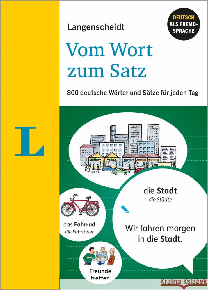 Langenscheidt Vom Wort zum Satz - Deutsch als Fremdsprache  9783125636026 Langenscheidt bei PONS - książka