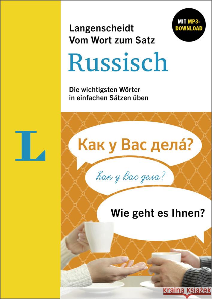 Langenscheidt Vom Wort zum Satz Russisch Gauß, Kristina 9783125635678 Langenscheidt bei PONS - książka